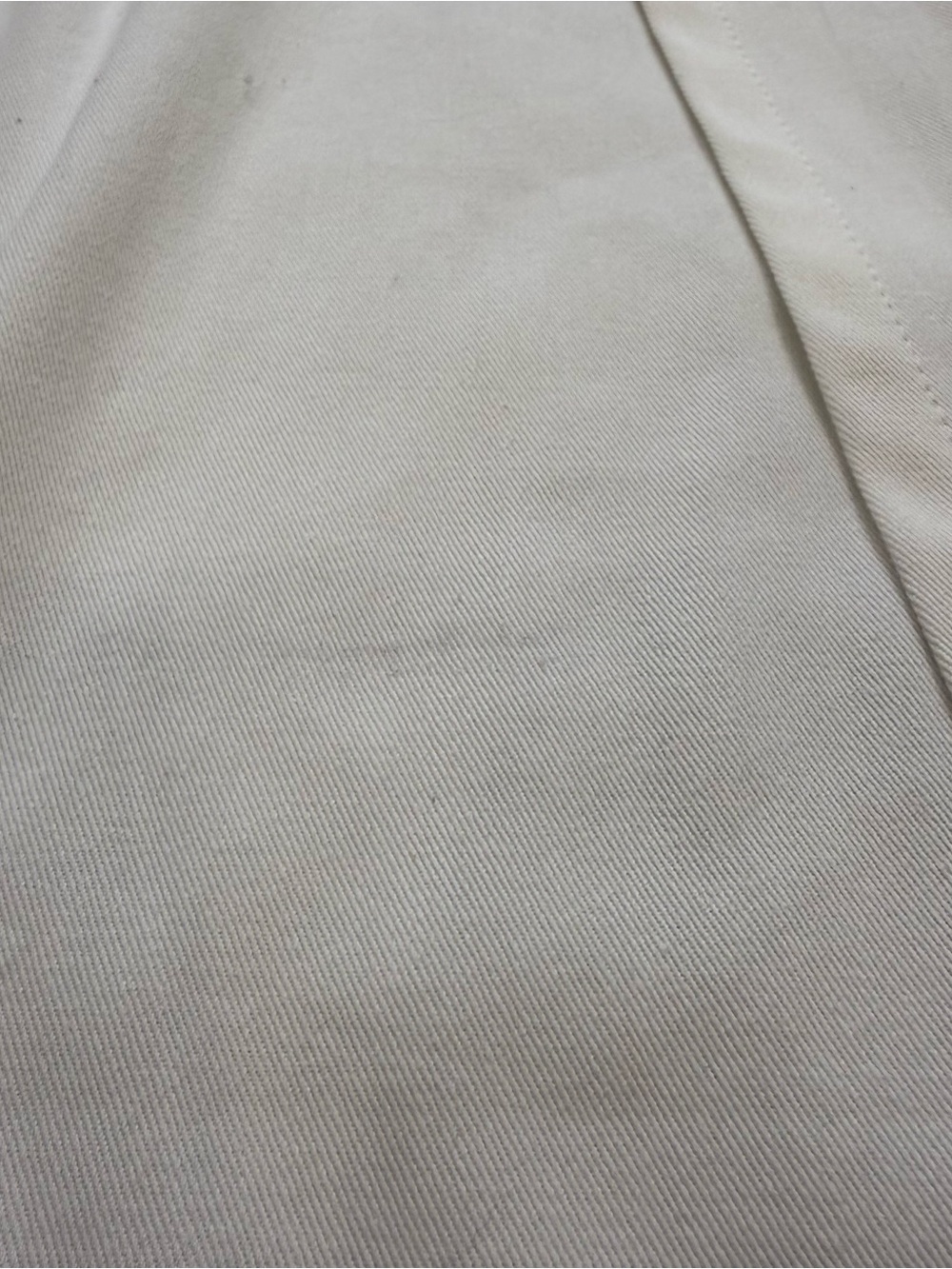 IKEA Merete White Curtain Panel with Silver Grommets - Picture 5 of 6